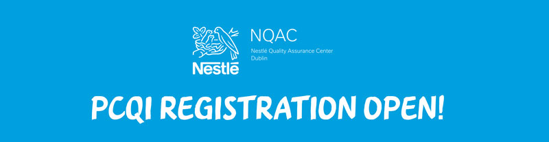 Nestle/NQAC : PCQI Registration open!