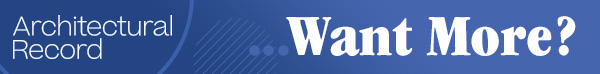 Promotion - Want More Architectural Record?