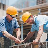 Image of construction workers on jobsite