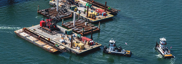 The Howard Frankland Bridge design-build project will connect Tampa and St. Petersburg between Hillsborough and Pinellas Counties.