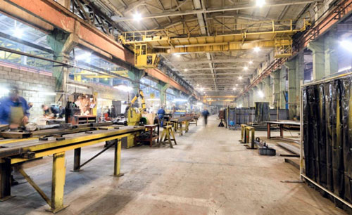 Image of interior factory