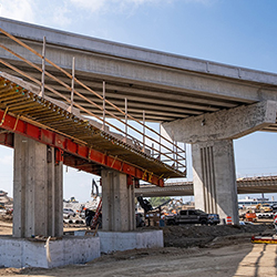 Construction of highway ramps