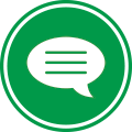 Speech bubble icon