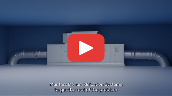 Video: Munters Dehumidification Systems target the root of the problem